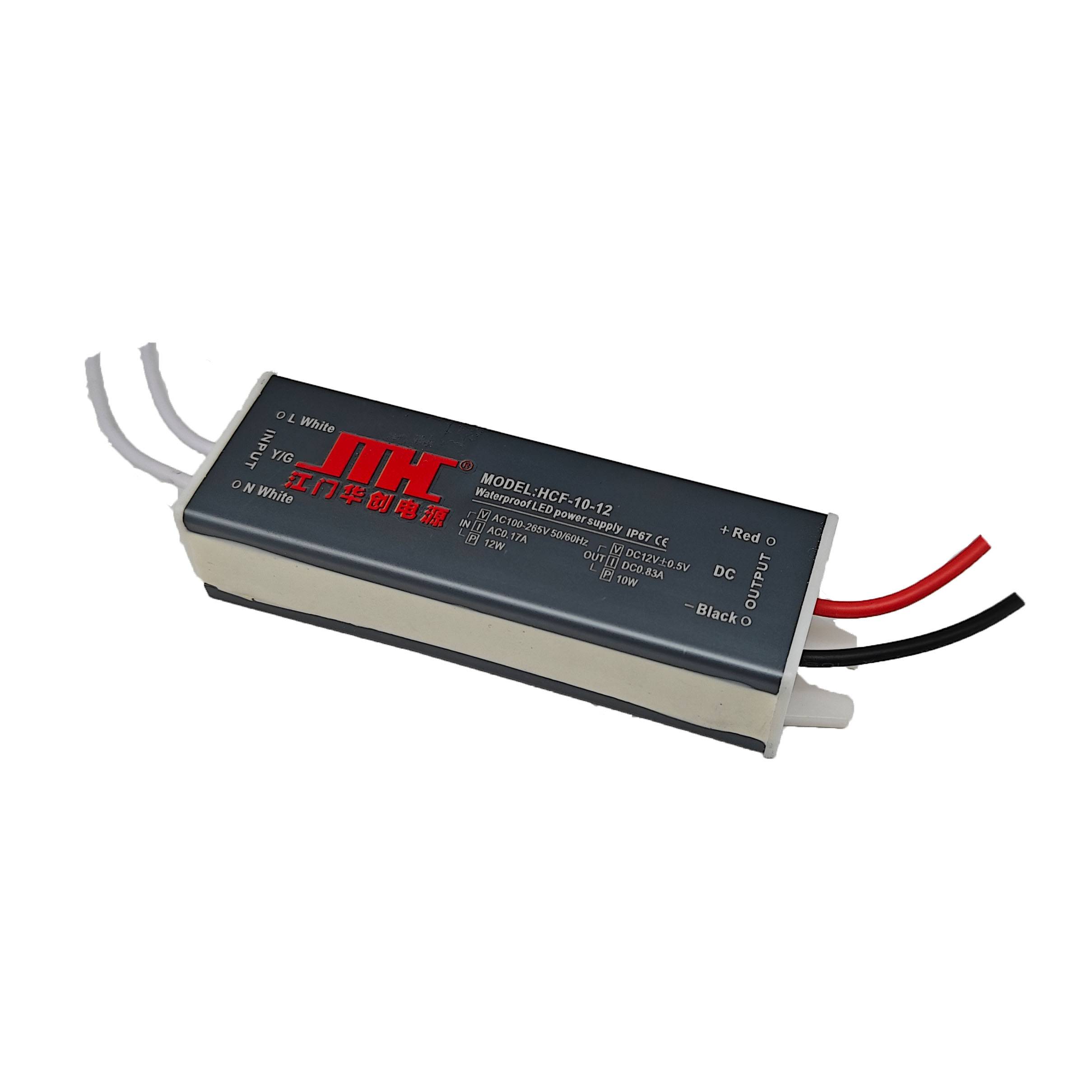 HCF-A Series IP67 10W LED Power Supply | Waterproof LED Driver Manufacturer