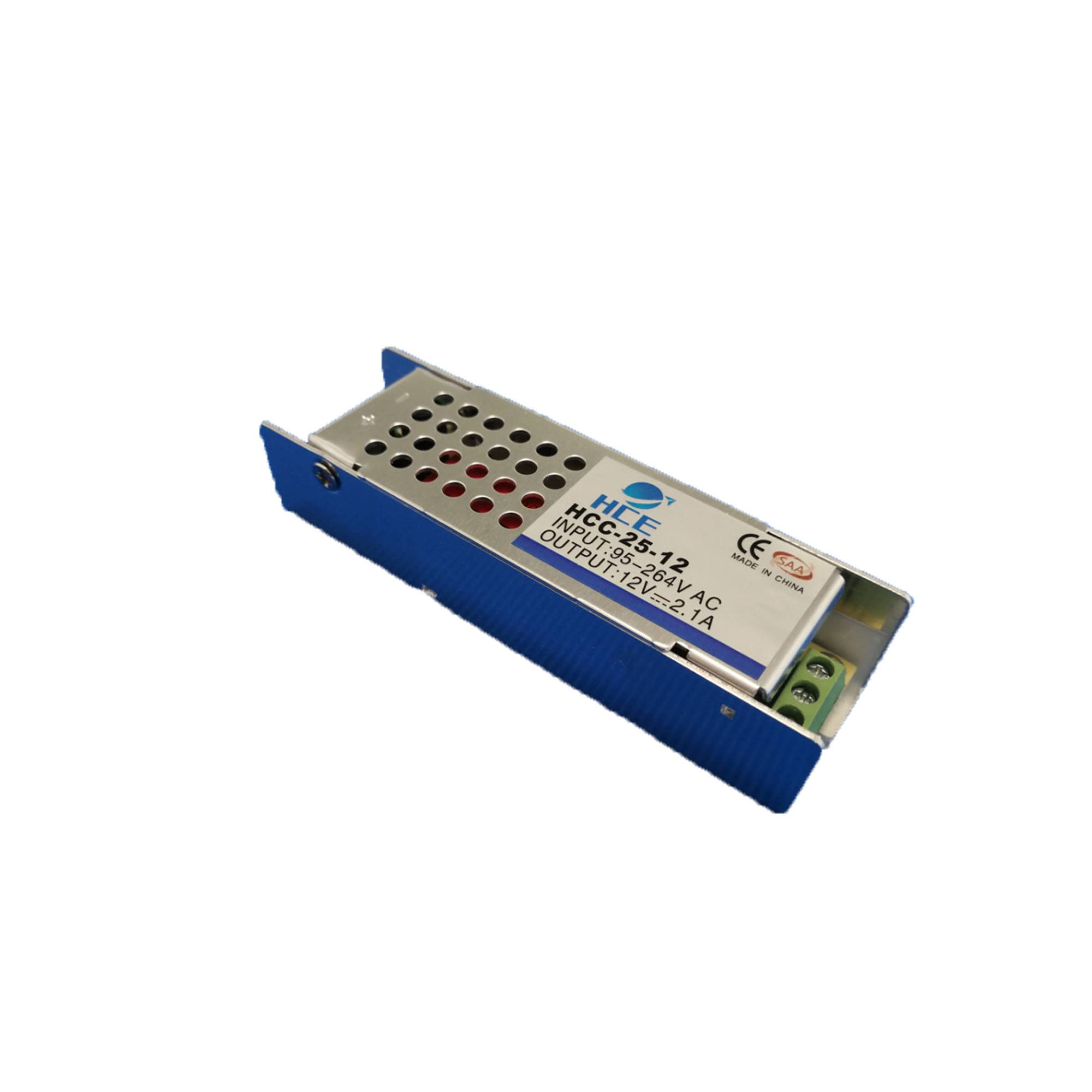 HCC-L Series IP67 25W Long Shape LED Power Supply | LED Driver Manufacturer